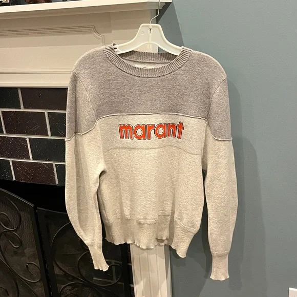 Isabel Marant Etoilè Kedy Intarsia Knit Sweater/Jumper EU 38=M - Picture 4 of 16